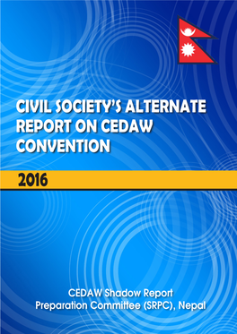 Civil Society's Alternate Report on Cedaw Convention