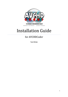 Installation Guide