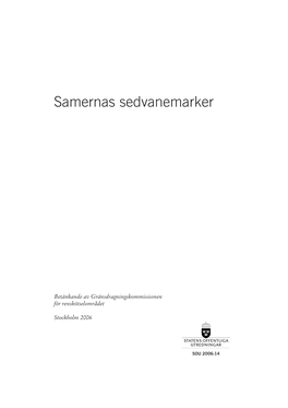 Samernas Sedvanemarker