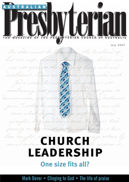 Church Leadership One Size Fits All?