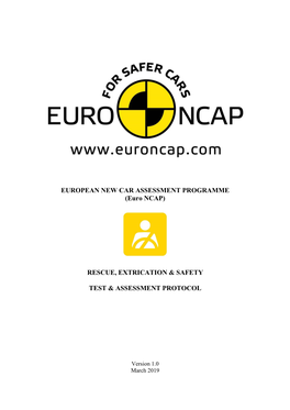 EUROPEAN NEW CAR ASSESSMENT PROGRAMME (Euro NCAP)