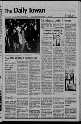 Daily Iowan (Iowa City, Iowa), 1978-07-14