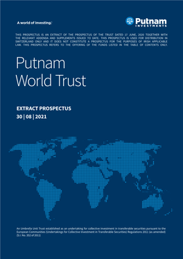 World Trust Prospectus Dated 17 June, 2020