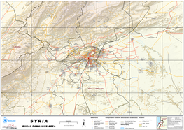 RURAL DAMASCUS AREA O Global Logistics Cluster Support Cell, Rome/Italy (! International Airport Residential Israel Surface Waterbody Jordan