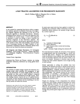 O ~ Computer Graphics, Volume 23, Number 3, July 1989