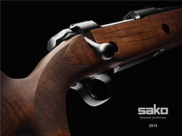 Sako Rifles Catalogue 2015.Pdf