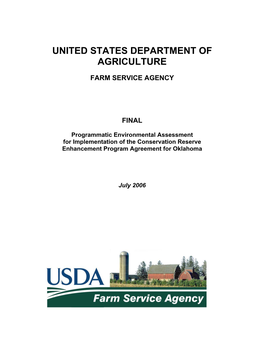 United States Department of Agriculture