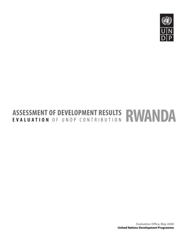 Assessment of Development Results: Rwanda