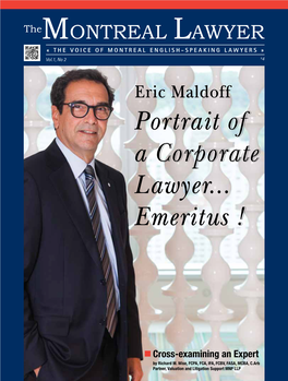 Portrait of a Corporate Lawyer... Emeritus !