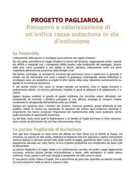 9. Progetto Pagliarola Aggiornato Al 21.09.2012