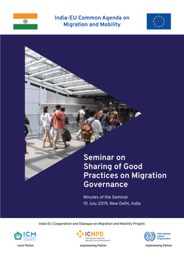 Seminar on Sharing of Good Practices on Migration Governance 1