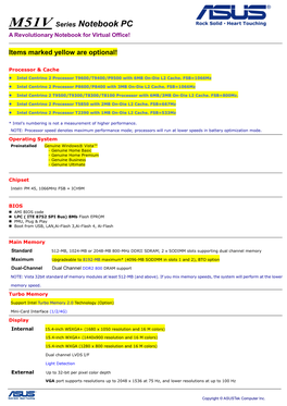 M51va Vr MKT Spec