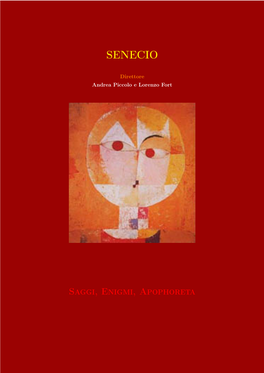 Le Isole Egadi (Dalla Preistoria a Oggi)* Di Giuseppe Abate (Con La Collaborazione Di Luigi Salvo)