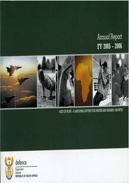 Republic of South Africa Department of Defence Annual Report 2005