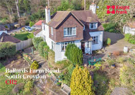 Ballards Farm Road, South Croydon CR2 Internal Page 4 Pic Inset Upon Entering the Property, There Is a Large Sweeping Driveway As Well As a Detached Garage