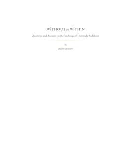 Questions and Answers on the Teachings of Theravāda Buddhism