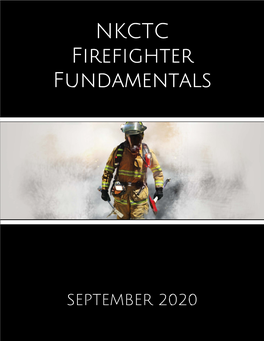 NKCTC Firefighter Fundamentals Manual
