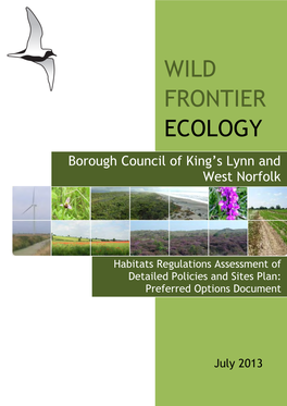 Wild Frontier Ecology