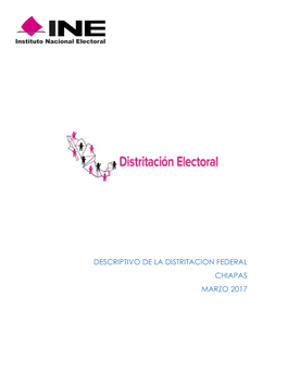 Descriptivo De La Distritación Federal 2017