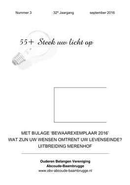 55+ Steek Uw Licht Op