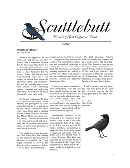 Scuttlebutt Fall 2019.Pub