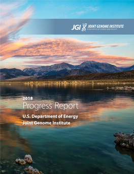 JGI Progress Report 2018