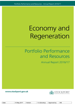 Date 10 May 2017 Version 1.0 (Scrutiny) Approved by KB