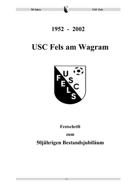 USC Fels Am Wagram