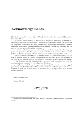 Acknowledgements