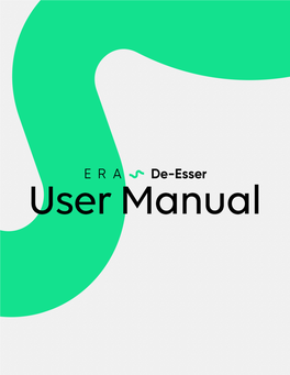 ERA De-Esser Operation8 Processing