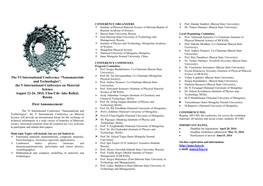 The VI International Conference “Nanomaterials and Technologies”