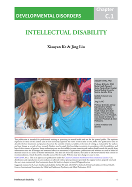 Intellectual Disability