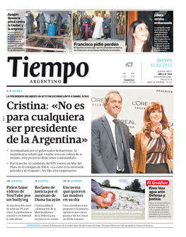 Cristina: «No Es Para Cualquiera Ser Presidente De La Argentina»