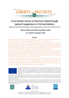 Cross-Border Access to Electronic