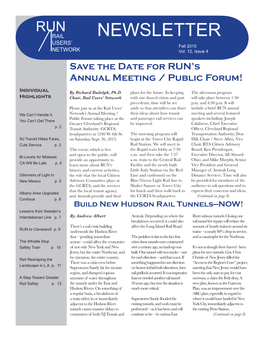 RUN Newsletter Fall 2015V5.Indd