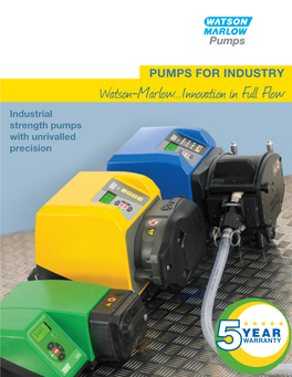 Pumps for Industry