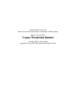 Camas Woodwind Quintet