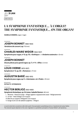 The Symphonie Fantastique… on the Organ!