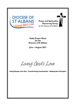 Daily Prayer Diary for the Diocese of St Albans June – August 2021