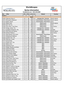 Worldscapes Book Levels