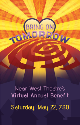 Check out Our Benefit Playbill!