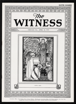 1935 the Witness, Vol. 19, No. 32