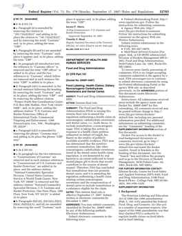 Federal Register/Vol. 72, No. 179/Monday, September 17, 2007