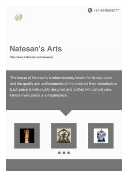 Natesan's Arts