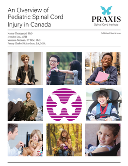 An Overview of Pediatric Spinal Cord Injury in Canada