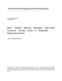 46422-003: Greater Mekong Subregion East–West Economic