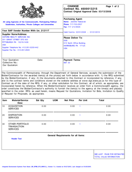 9985-70 Contract Overview 3.21.08