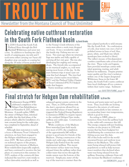 Final Stretch for Hebgen Dam Rehabilitation by Brian Ohs