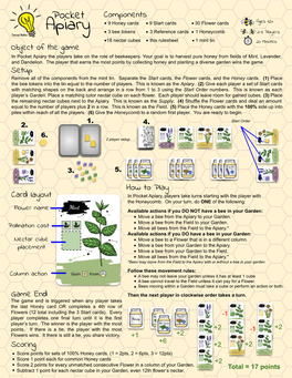 Pocket-Apiary-Rules Free