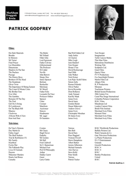 Patrick Godfrey